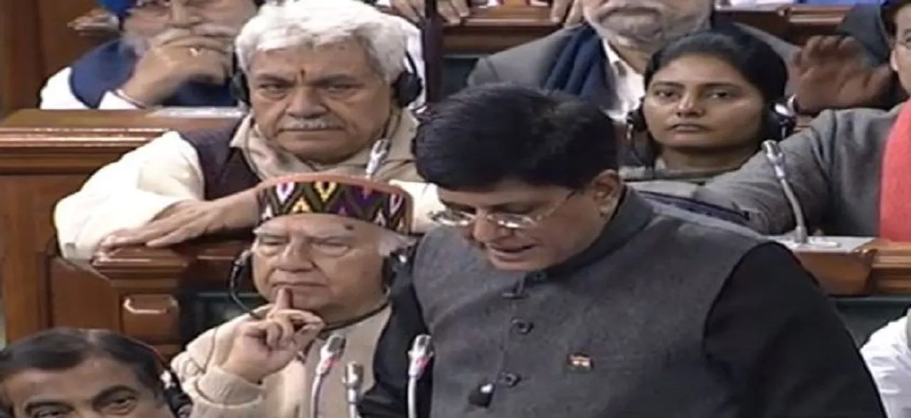 Interim Budget 2019 | Fiscal deficit will be at 3.4% of GDP this year: Piyush Goyal