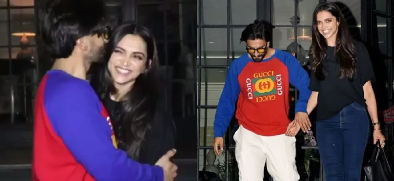 WATCH: Ranveer Singh kissing Deepika Padukone after dinner date is the most romantic thing youâ€™ll see today