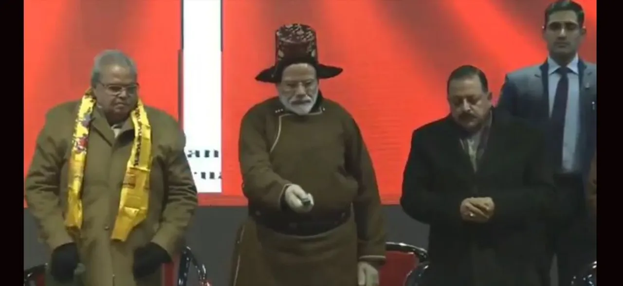 PM Modi inaugurates first-ever university in Ladakh, lays foundation stone for AIIMS in Jammu