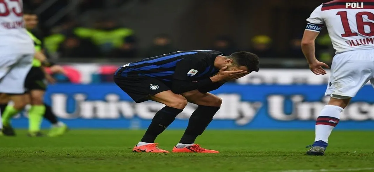Bologna stun Inter Milan, AC Milan held to 1-1 draw by Roma in Serie A