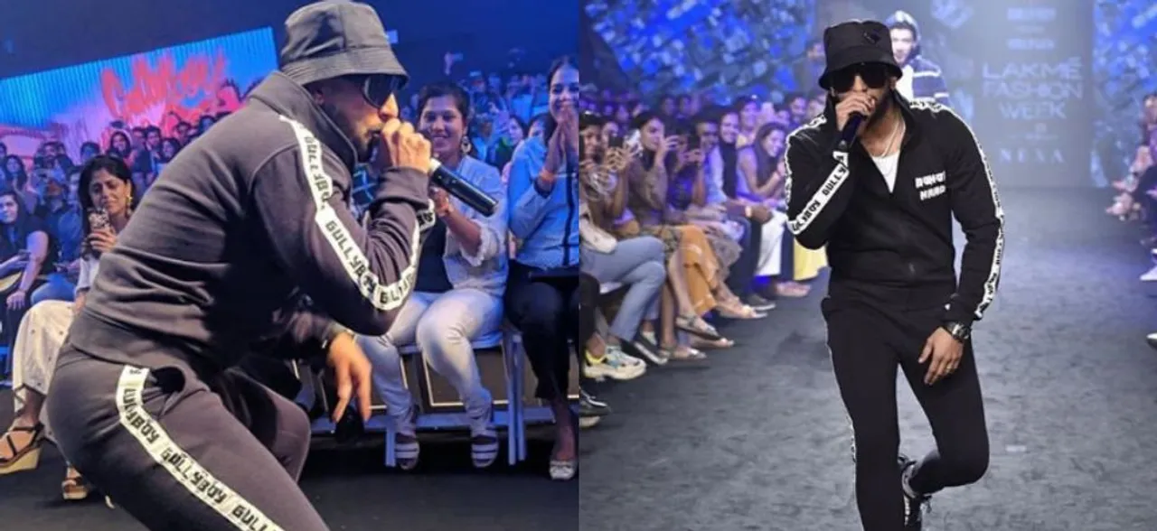 Lakme Fashion Week: Ranveer Singh takes over the ramp with his live rap performance, see pictures