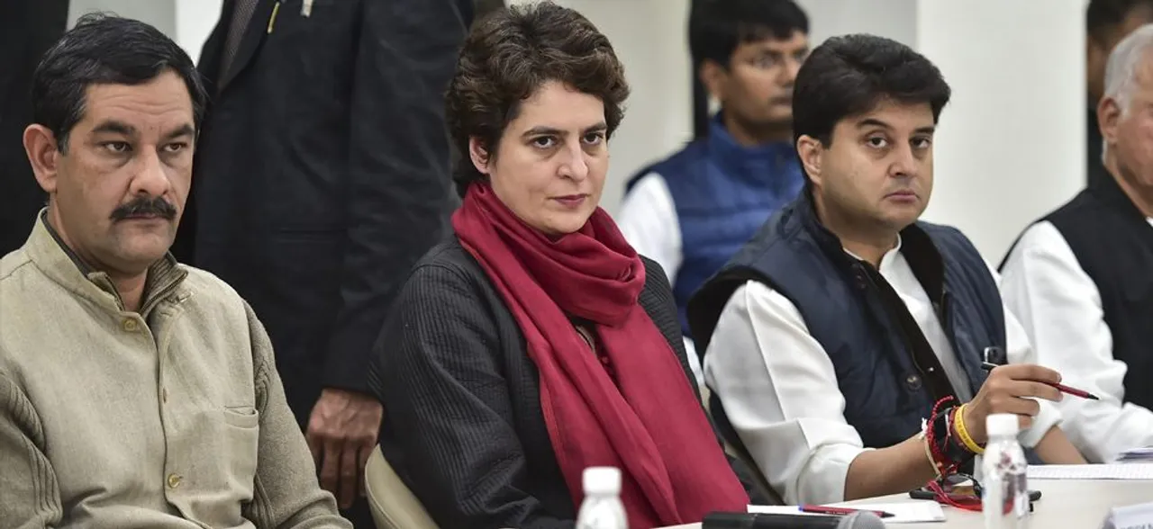 Hereâ€™s why Priyanka Gandhi was seated away from Rahul in her first official meet