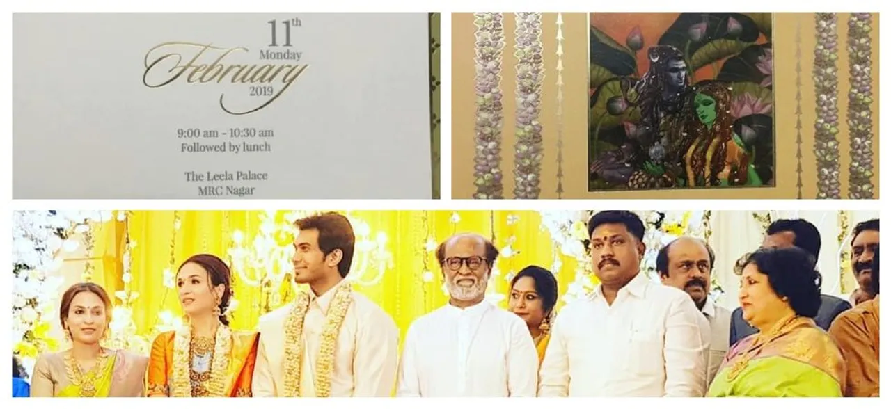 Soundarya Rajinikanth and Vishagan Vanangamudi's wedding invitation card is here, check it out 