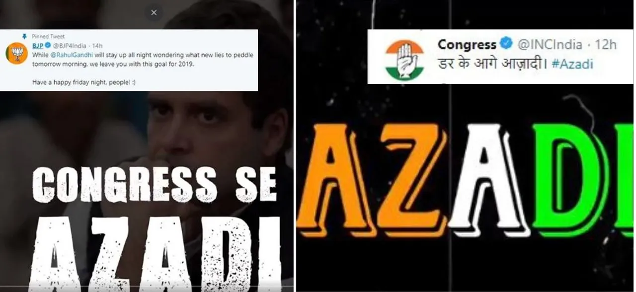 In Congress vs BJP, Gully Boyâ€™s â€˜Bolo Azadiâ€™ parody becomes new war anthem on Twitter