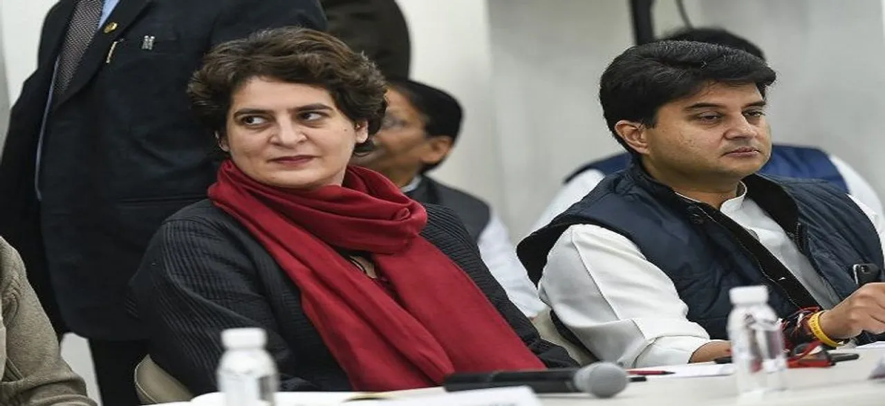 Priyanka Gandhi Vadra, Jyotiraditya Scindia to visit Lucknow today, issue audio messages  