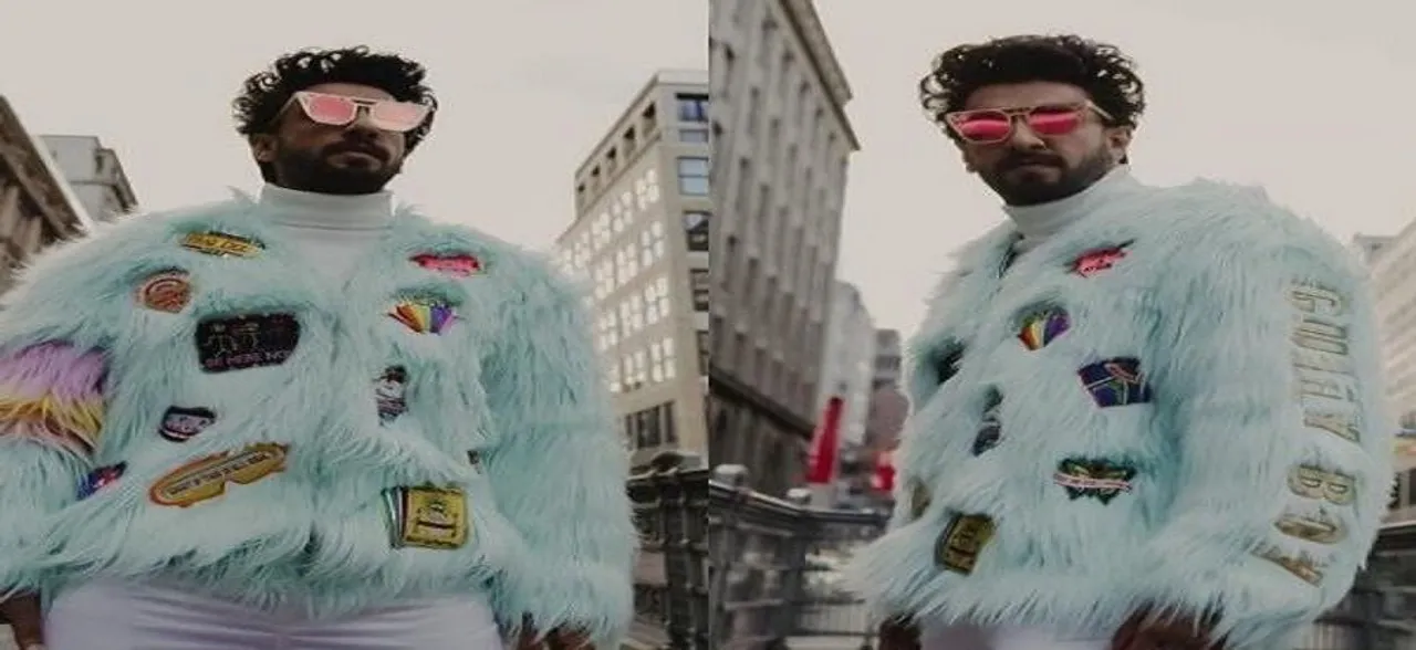 Check out Ranveer Singh's quirky customised fur jacket, a real head-turner