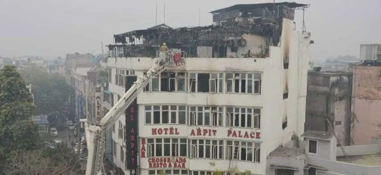 Karol Bagh fire: Emergency exit of hotel was locked, says Union Minister Alphons