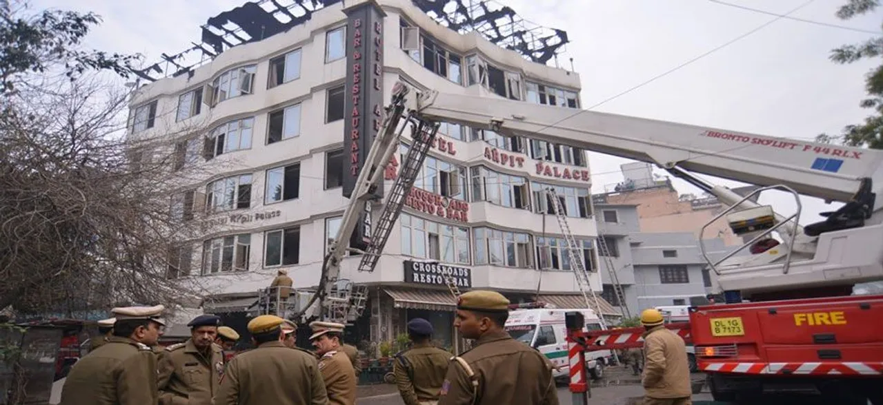 Karol Bagh fire: Delhi Police registers case under IPC Sections 304, 308