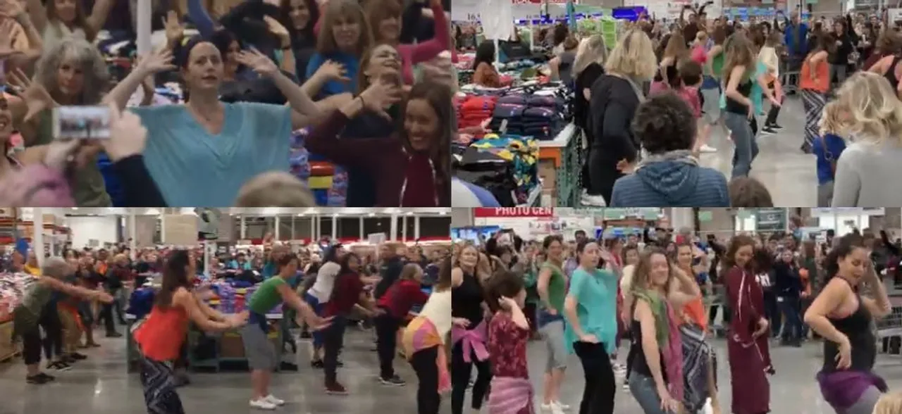 Watch Video: Bollywood fever grips California, flash mob dances to â€˜London Thumakdaâ€™