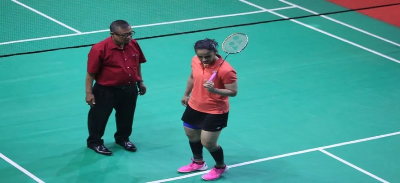 Ace Shuttler Saina Nehwal refuses to play on uneven surface at Senior National Badminton Championship