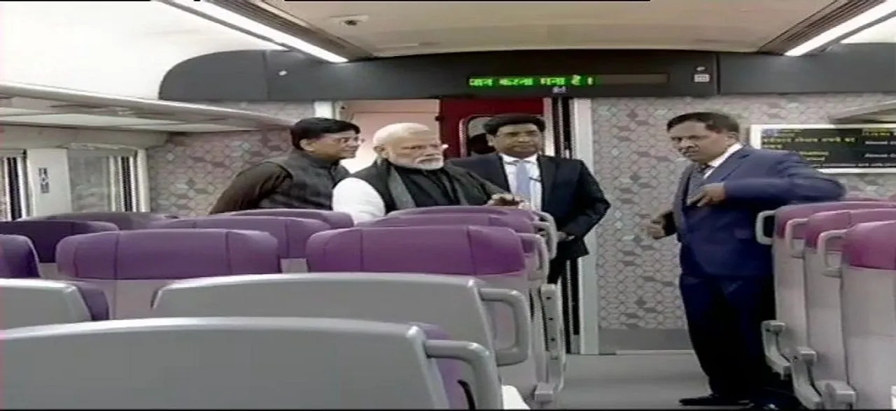 PM Modi flags off Vande Bharat Express, here's all you need to know 