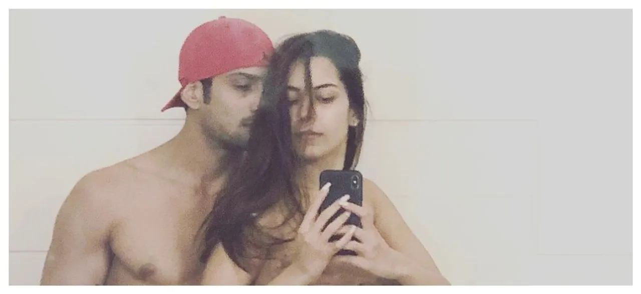 Netizens not impressed with Prateik Babbar, Sanya Sagarâ€™s steamy Valentineâ€™s Day picture, gets trolled