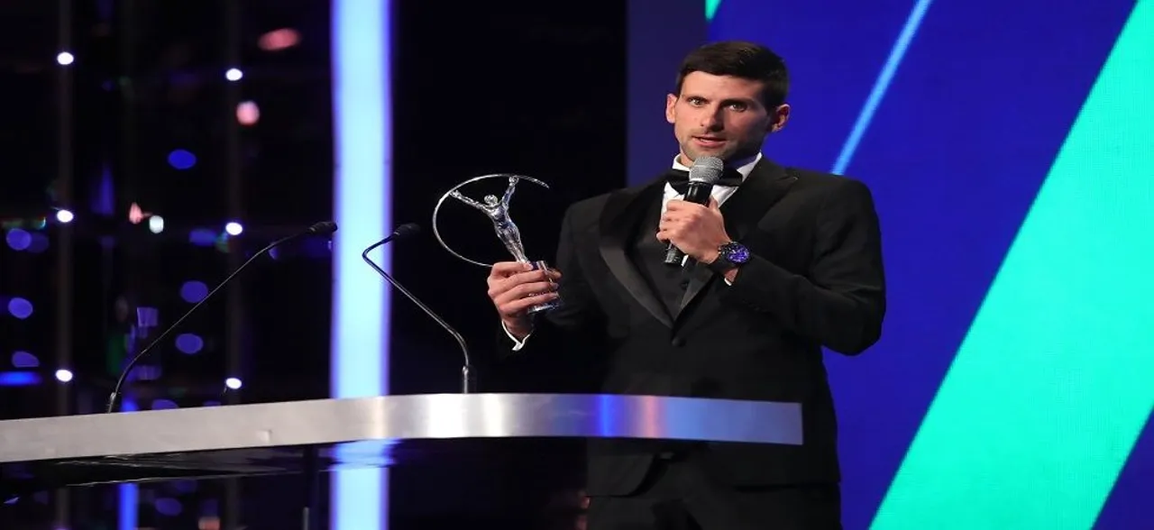 Novak Djokovic won the Laureus 'World Sportsman of the Year Award'