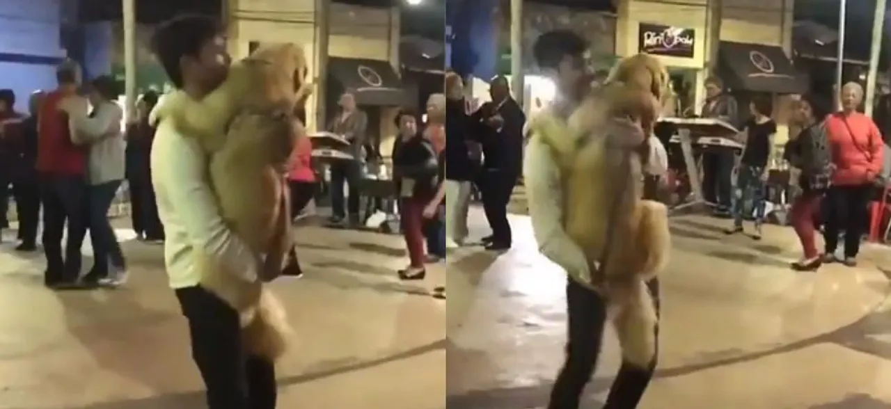 This video of man dancing with dog to â€˜Careless Whisperâ€™ is the sweetest thing youâ€™ll see today