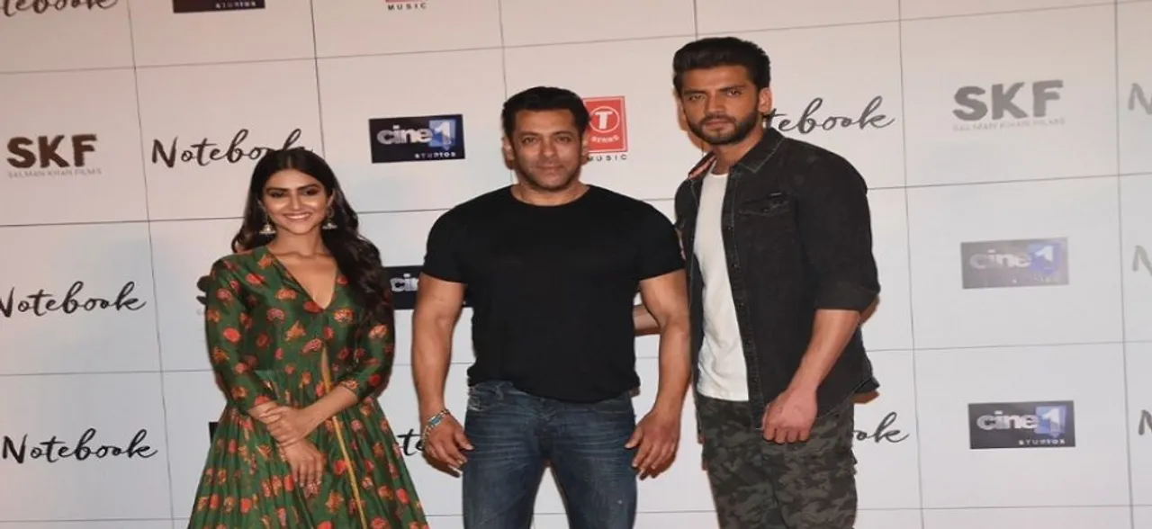 Salman Khan launches trailer of Zaheer-Pranutan starrer 'Notebook'