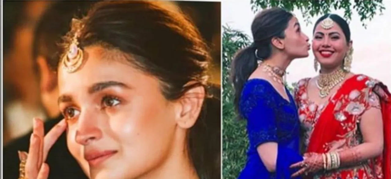 Alia gets all teary-eyed while bidding her best friend adieu