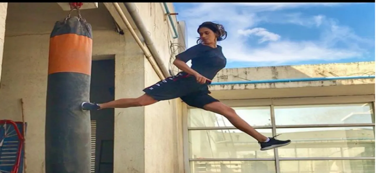 Disha Patani's high octane stunt can give Tiger Shroff a run for his money