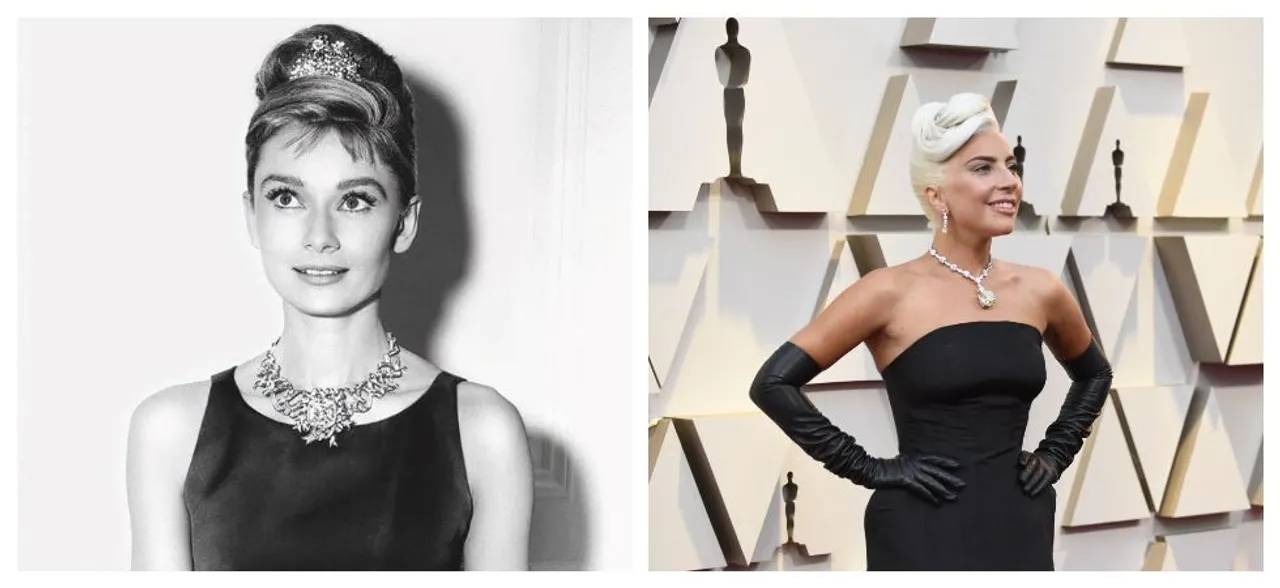 Lady Gaga blazes at Oscars in a Rs 200-crore Tiffany Diamond, last worn by fashion icon Audrey Hepburn