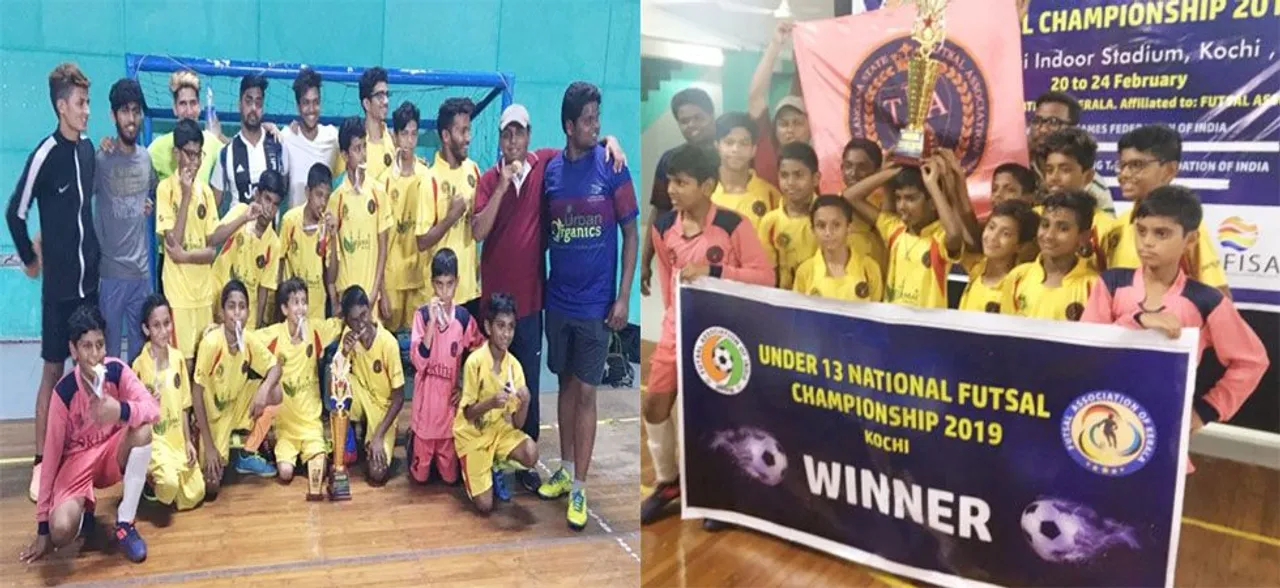Telangana boys win Futsal Under 13 National Championship 2019 