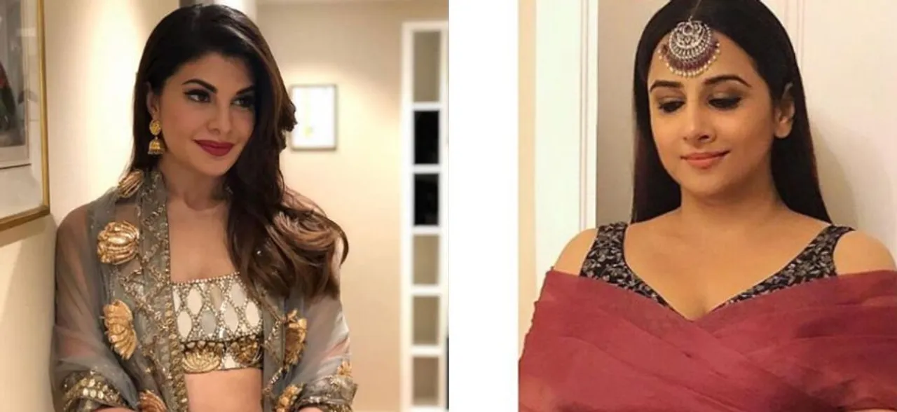 Vidya Balan and Jacqueline Fernandez are ultimate stunners at Akash Ambani and Shloka Mehta's sangeet ceremony