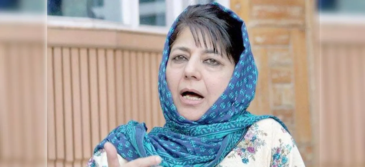 Calling those questioning veracity of Balakot strikes anti-national â€˜bafflingâ€™: Mehbooba Mufti