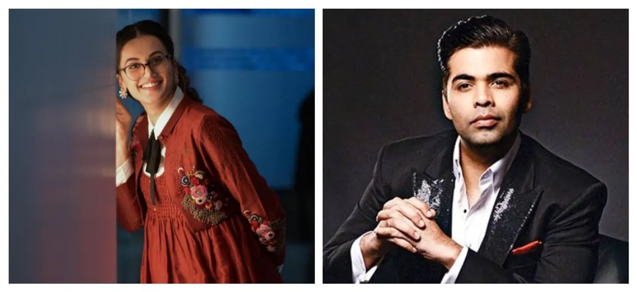 Taapsee Pannu takes a sly dig at Karan Johar on Nepotism after Kangana Ranaut 