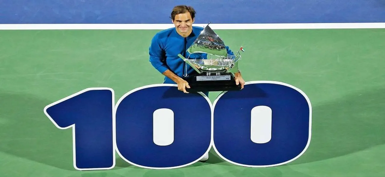 Roger Federer dismisses 'Superman' tag after winning record 100th ATP title