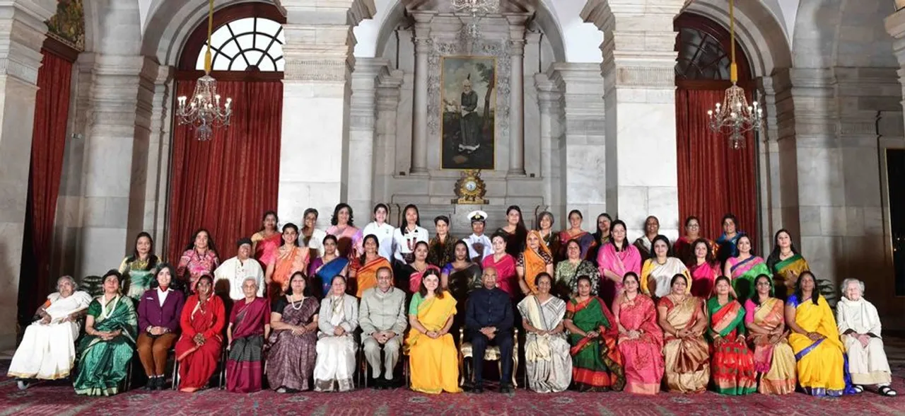 International Women's Day 2019: President Ram Nath Kovind gives away Nari Shakti Puraskar