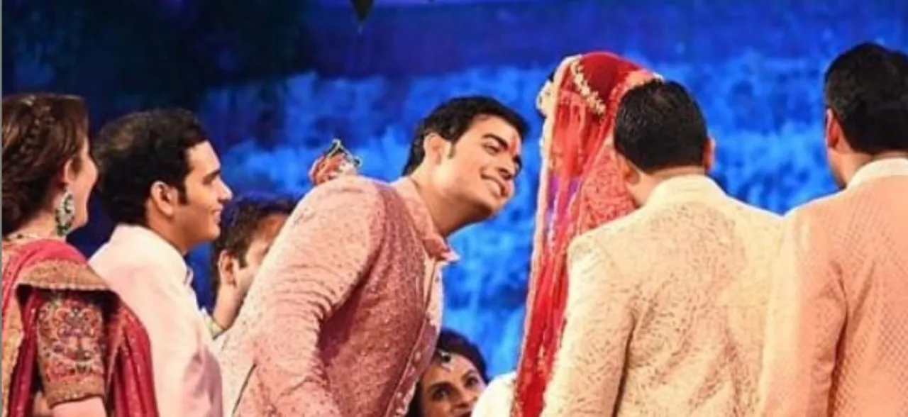 Akash Ambani-Shloka Mehta wedding: Check out the first PHOTOS of newlyweds