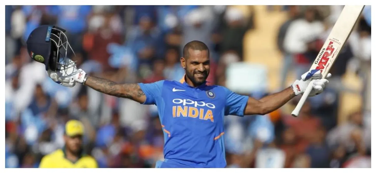 Shikhar Dhawan turns the clock back with brilliant century in Mohali against Australia