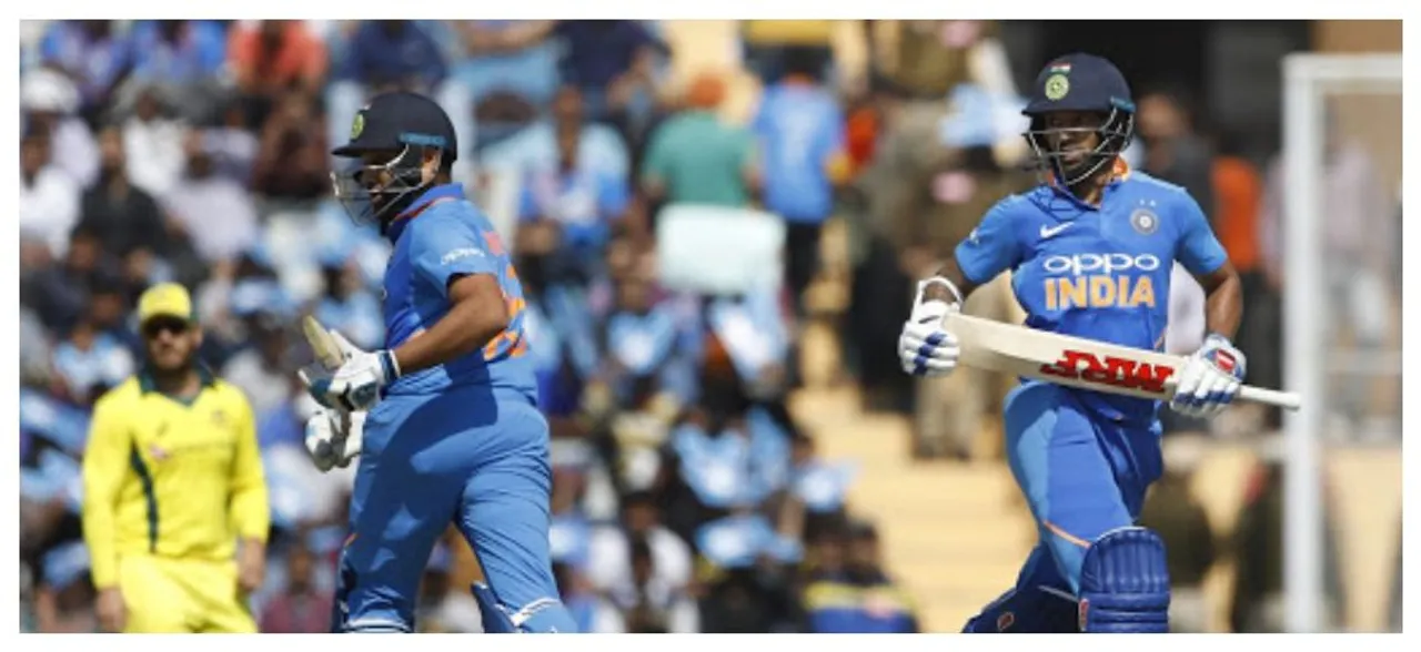 Shikhar Dhawan hits 16th ton, Rohit misses out as openers ease Indiaâ€™s opening woes before World Cup
