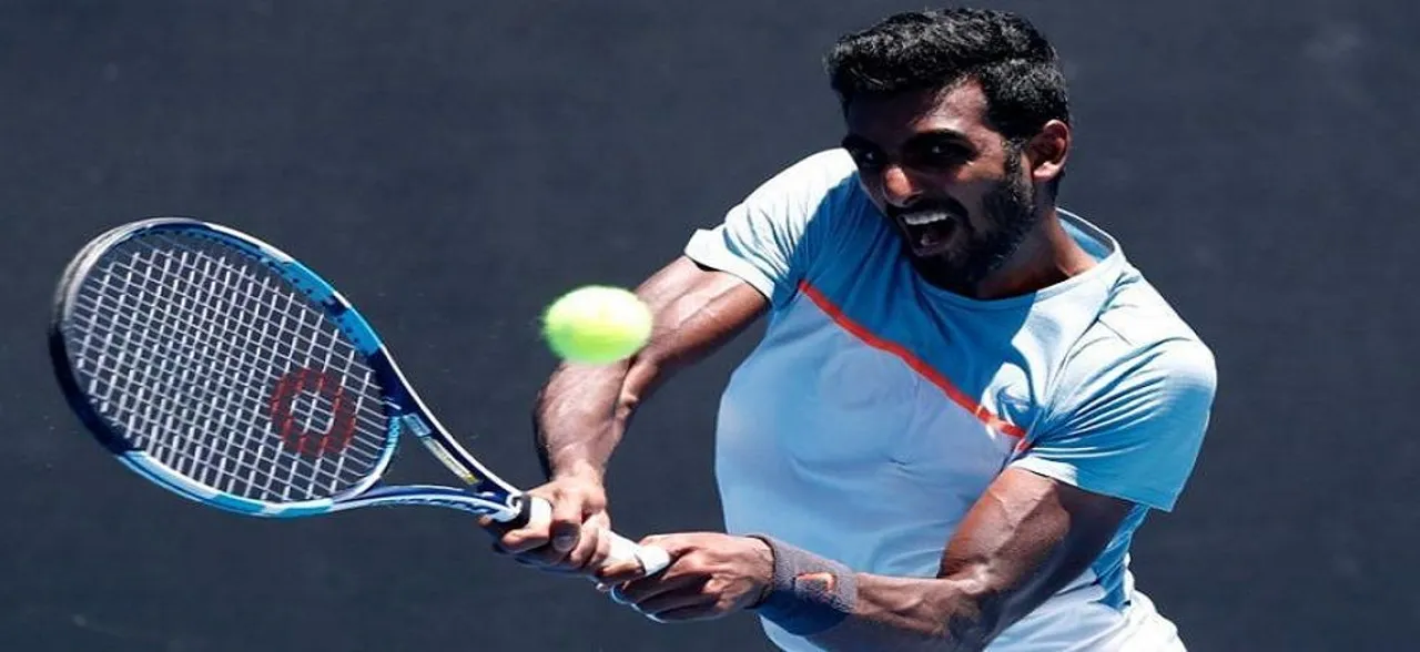 Prajnesh Gunneswaran beats world number 18 Nikoloz Basilashvili in Indian Wells ATP Masters event