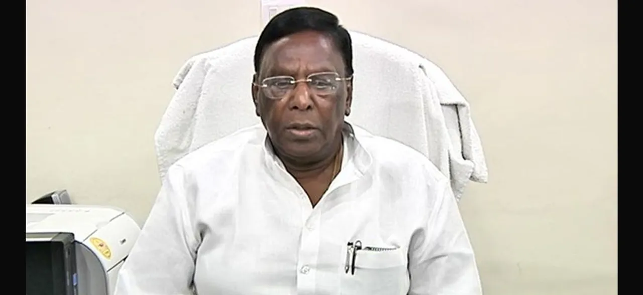 AIADMK accuses Puducherry Chief Minister Narayanasamy of violating model code of conduct