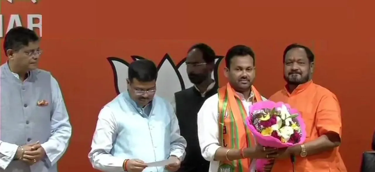 Odisha MLA Prakash Chandra Behera joins BJP after quitting Congress, lauds PM Modi's leadrship