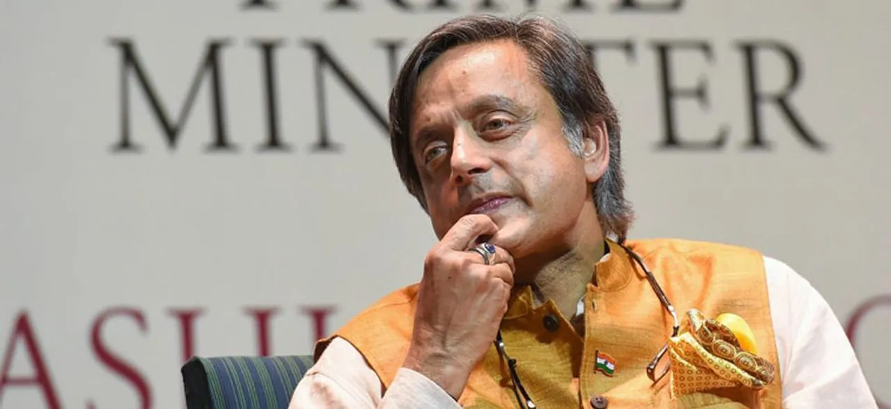 BJP trying to turn Lok Sabha polls into 'khaki election', says Shashi Tharoor