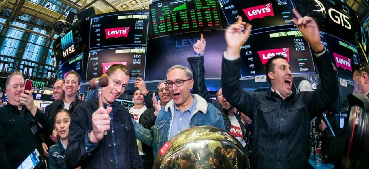 Levi Strauss goes public again, NYSE trading floor goes into denim mode 