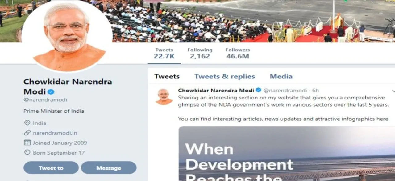 PM Modi engaged celebrities to increase his Twitter visibility: Study