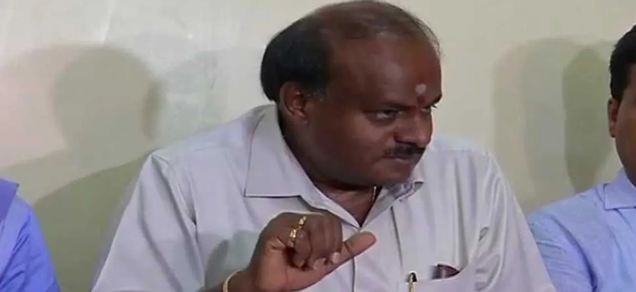 HD Kumaraswamy accuses 'few Congress people' of backstabbing JDS candidates