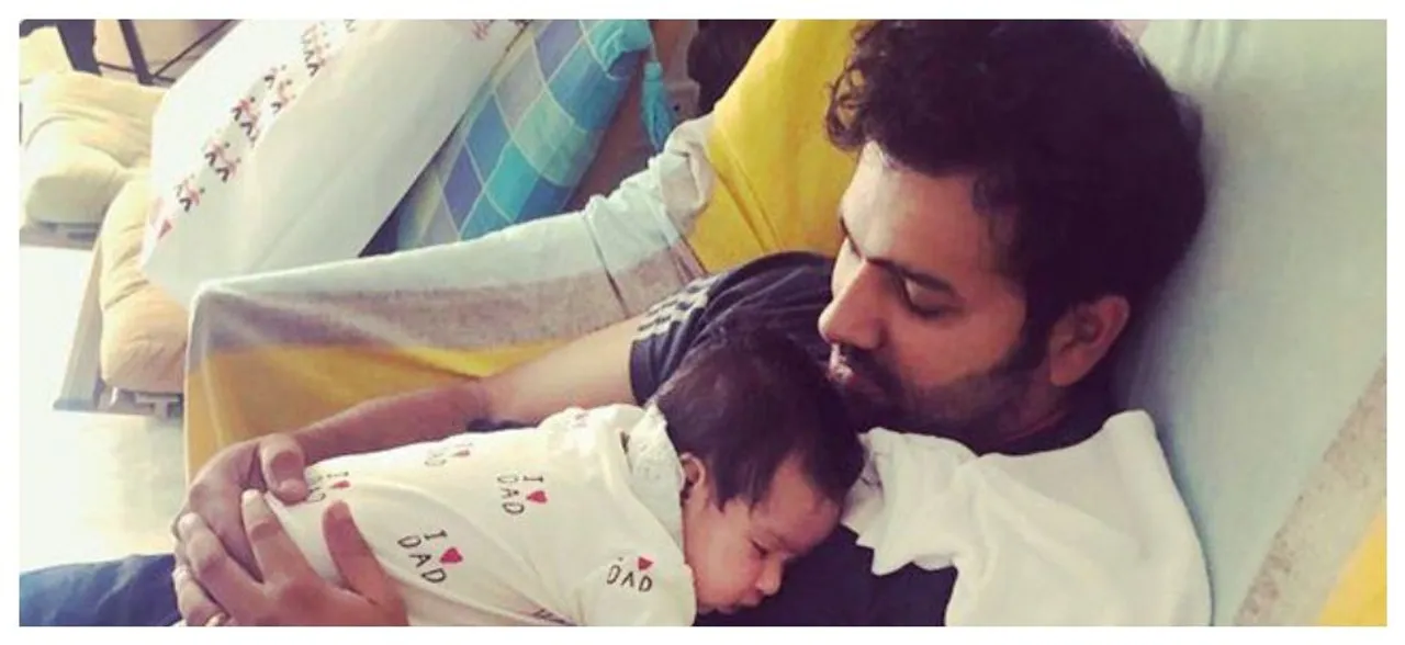 Rohit Sharmaâ€™s three-month daughter Samaira dances to Gully Boy rap â€“ Watch