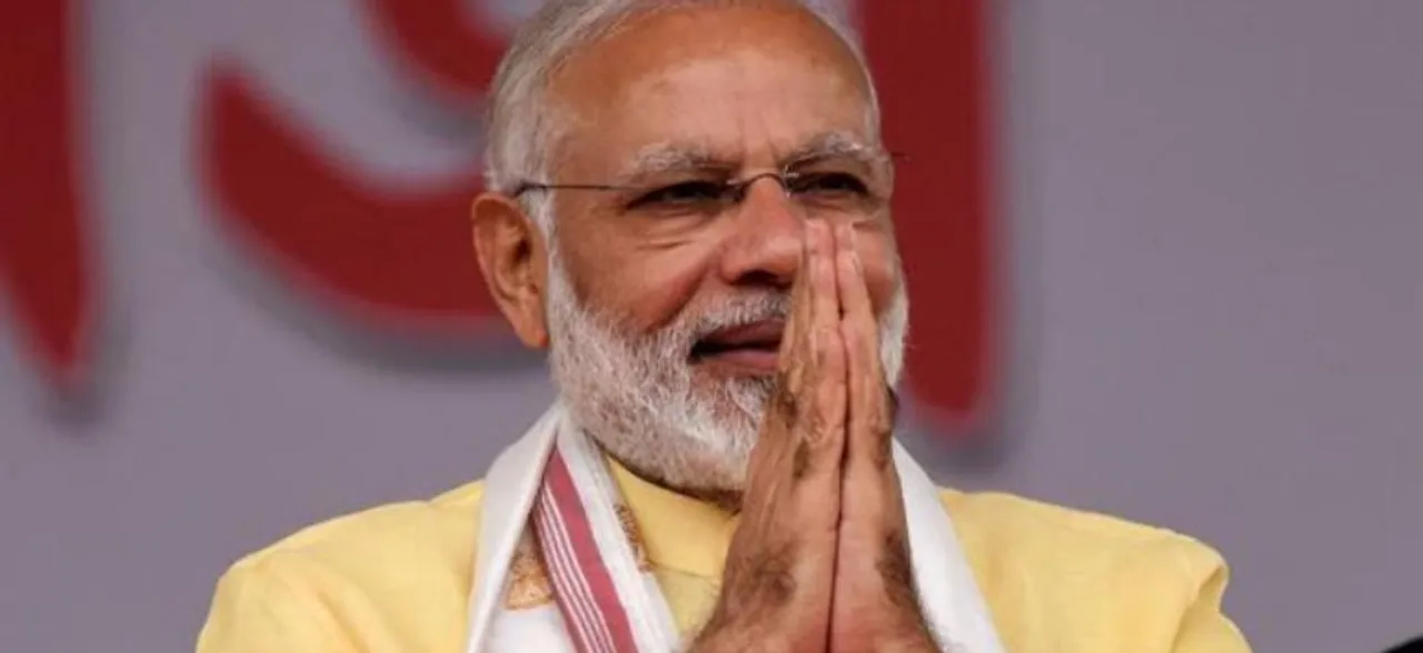 PM Modi says his govt has shown courage for surgical strike in all spheres -- land, sky and space