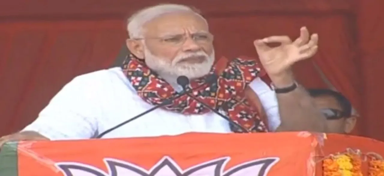 Vote for 'New Bharat', says PM Narendra Modi in Telangana's Mahabubnagar