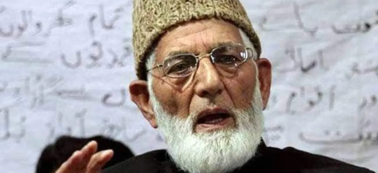 Crackdown against Kashmiri separatists: I-T sleuths seize Syed Ali Shah Geelaniâ€™s Malviya Nagar flat