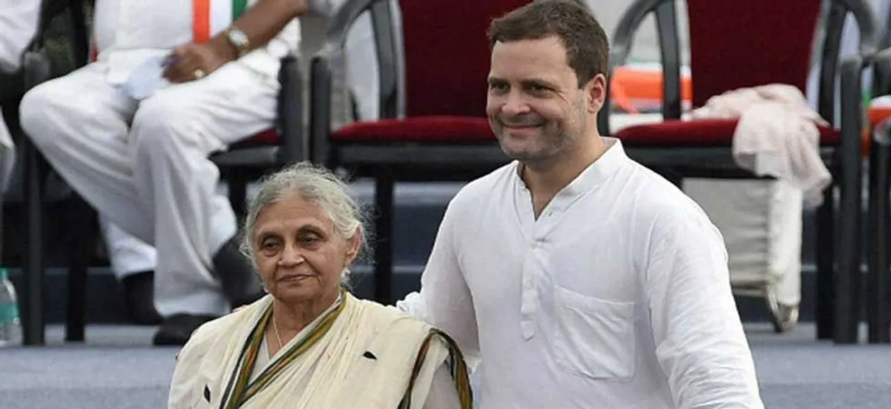 Amid speculation of AAP alliance, Delhi Congress chief Sheila Dikshit meets Rahul Gandhi
