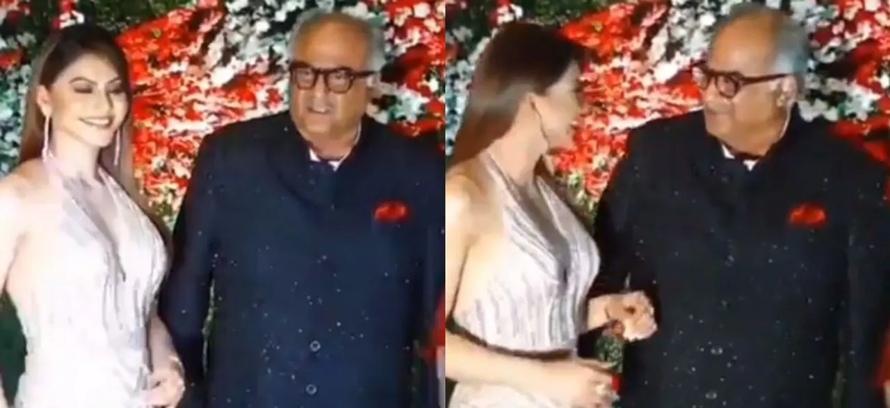 Urvashi Rautela slams video which claimed Boney Kapoor touched her inappropriately, calls him a â€˜true gentlemanâ€™