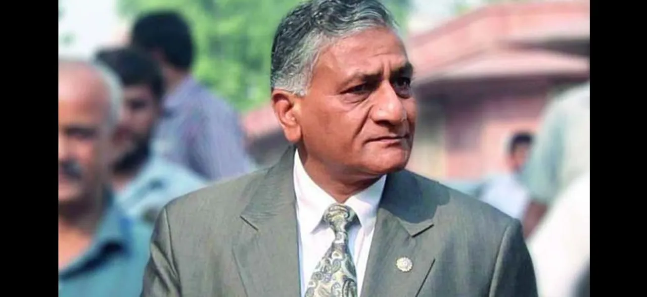 'Reporter's cut-paste job': VK Singh denies calling those saying 'Modi's Army' traitors in interview to BBC