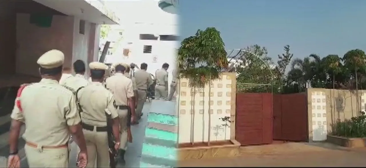 Andhra Pradesh Police raids Telugu Desam Party lawmaker CM Ramesh's residence