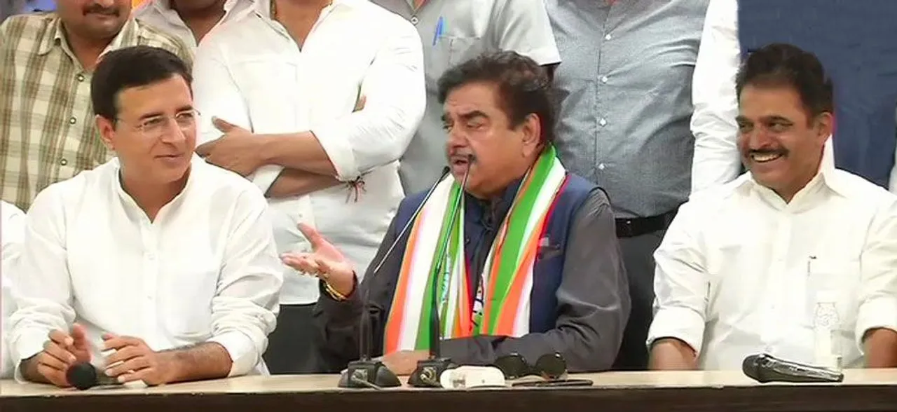 BJP disowned me since I was associated with Advani: Shatrughan Sinha after joining Congress