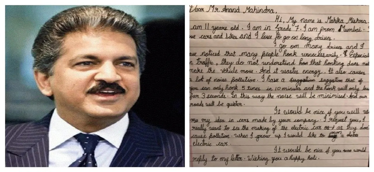 11-year-old has â€˜requestâ€™ as well as â€˜adviceâ€™ for Anand Mahindra, know THEM