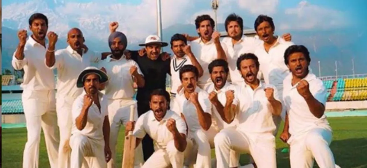 Meet the men in white, Ranveer Singh poses with team '83
