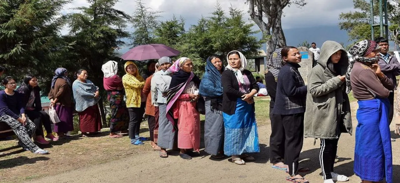 78.76 voter turnout in Nagaland Lok Sabha seat